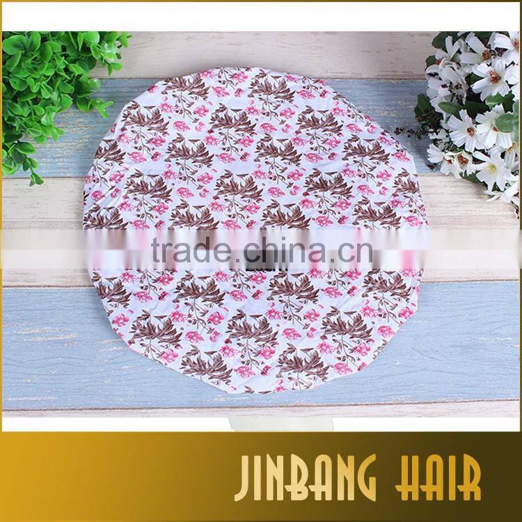 Fashion Design Stylish High Quality shower cap bath hat with Beautiful pattern and color bath hat