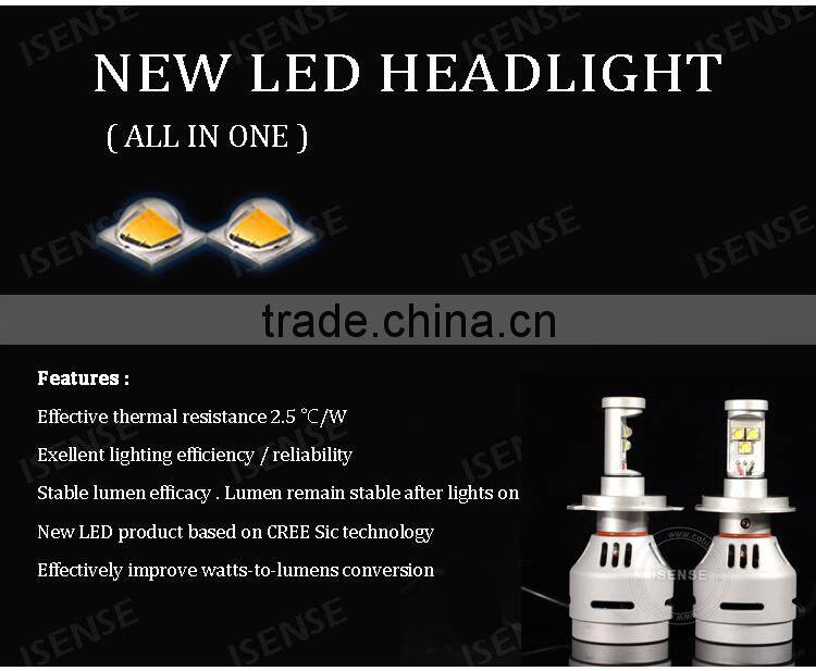 Auto Accessories LED Light 2000lm LED Head Lamp PSX26W/P13W Die-casting Series