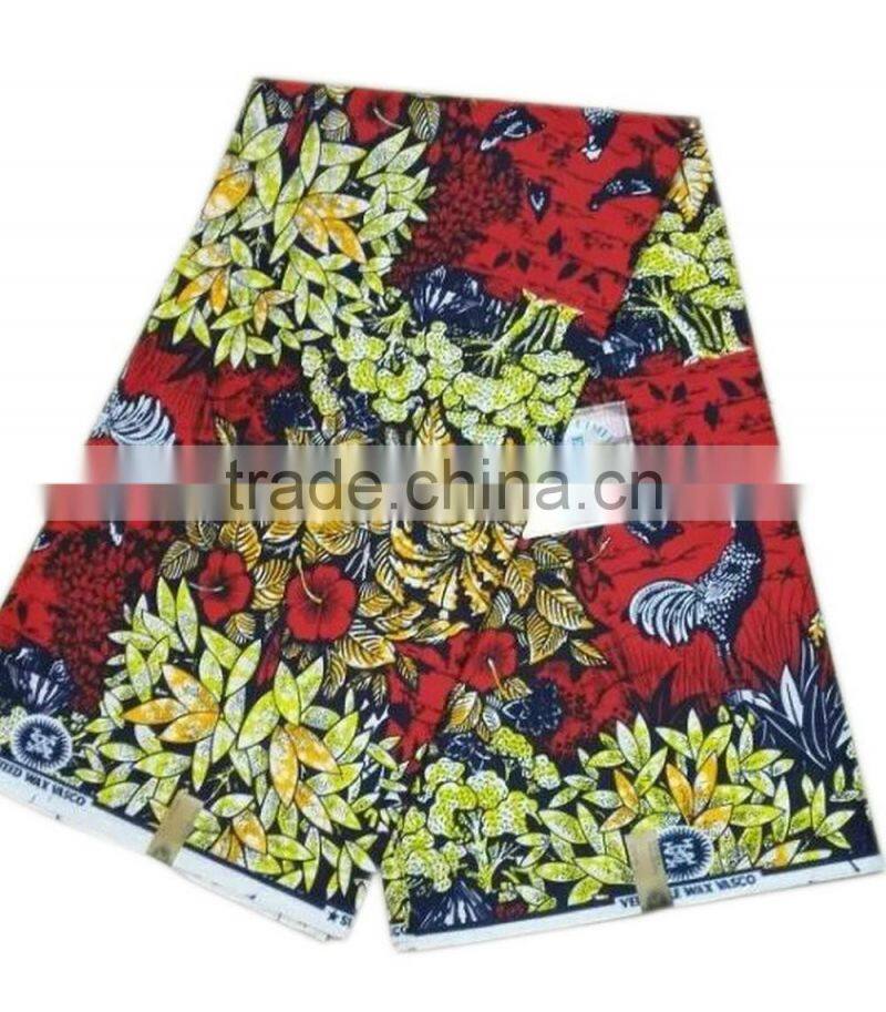 gorgeous distinctive pattern holland wax /100 cotton african fabric wax