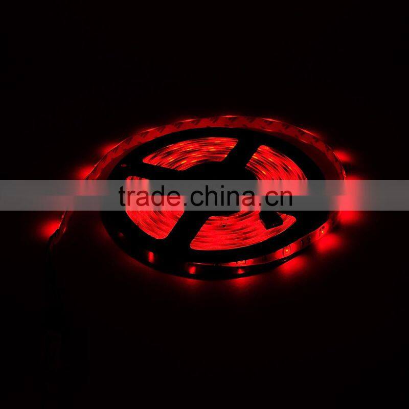 5M SMD 5050 30 leds/m waterproof in silicon RGB LED Strip Light digital +24 key IR Remote controller+12v 3A power supply