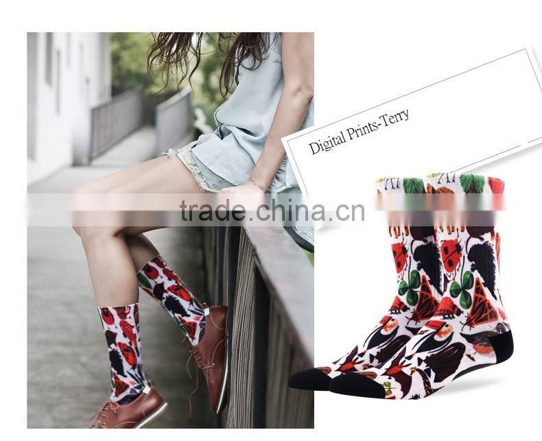 hot sell top quality dye sublimation socks