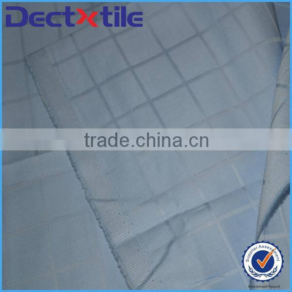 plaid cotton shirt kemeja bunga fabric for kemeja bunga/ plaid cotton shirt