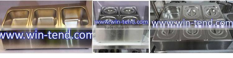 Stainless steel holder storage containers 6 compartment wholesale spice display