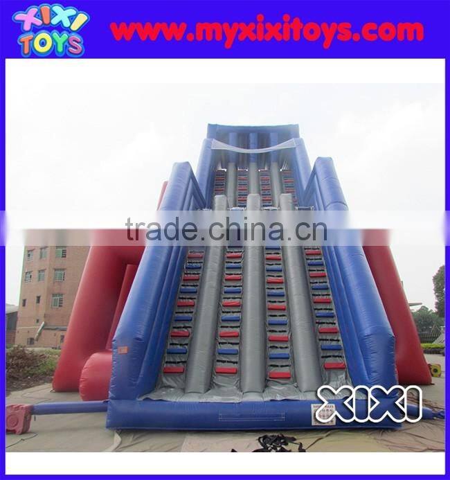 XIXI 2016 High Quality Commercial Grade Adult Giant 4 Lanes Inflatable Slides