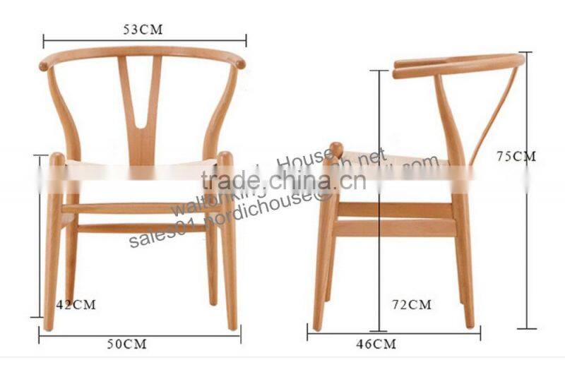 tiffany chair wedding chiavari chair with removable cushion Y back wood rattan seat chair