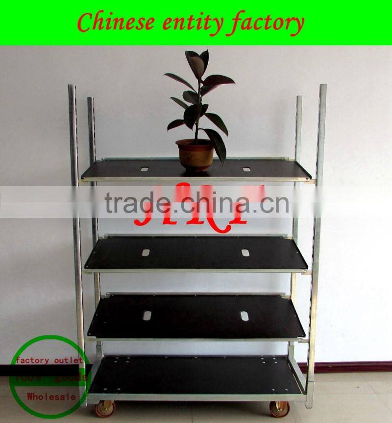 Farm tool cart Four wheels multilayer flower cars Sales in the Netherlands, Canada