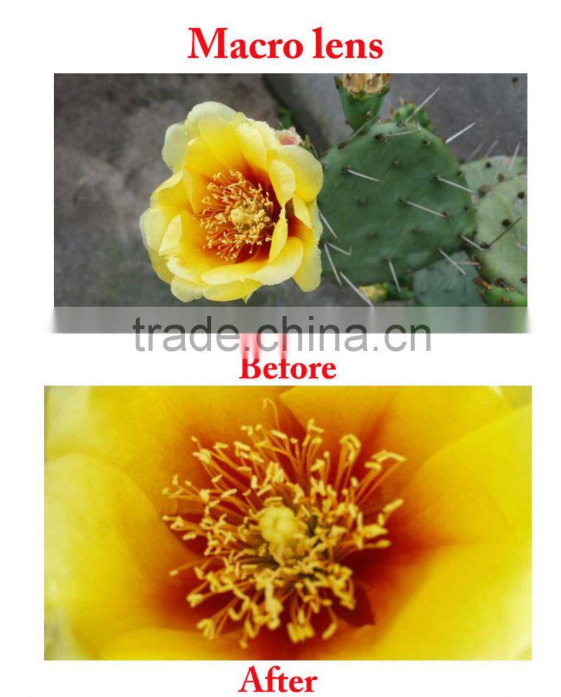 Camera Lens For Iphone 4 Universal Clip 3 IN 1 Fish Eye Camera Wide Angle Micro