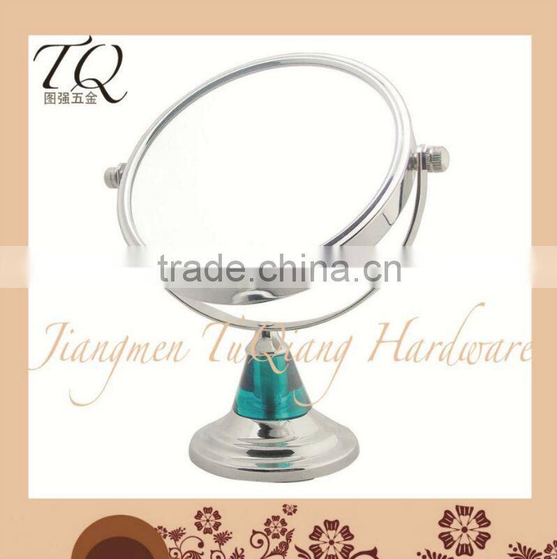 Fashional pocket cosmetic mirror with crystals