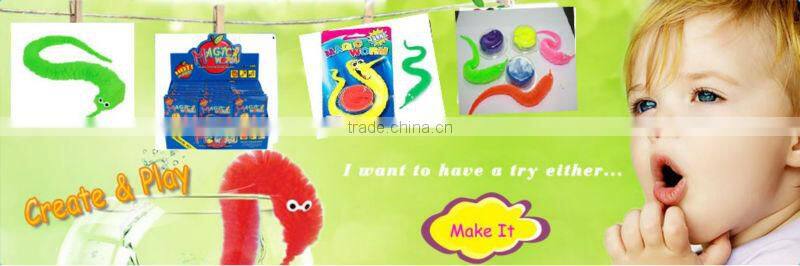 Nice Display Package Magic Novelty Toy Wurli worm
