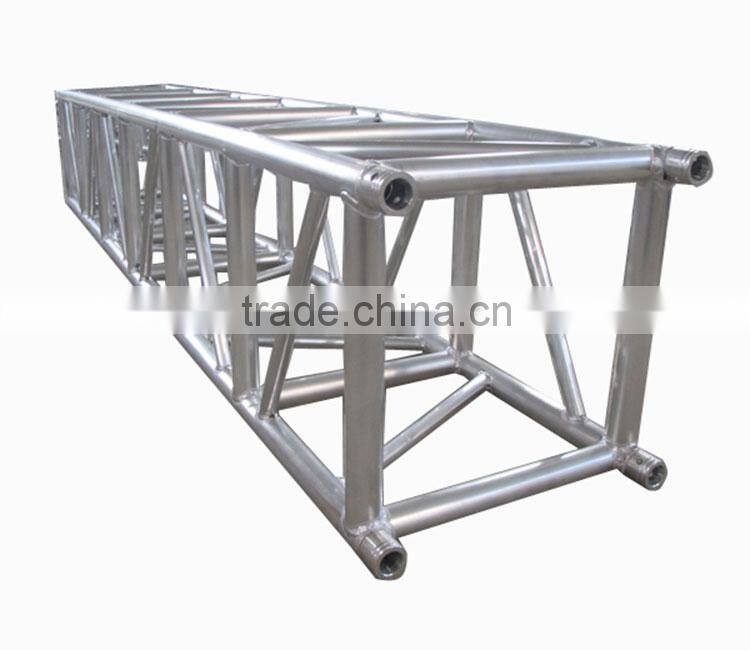Aluminum stage truss system with wings
