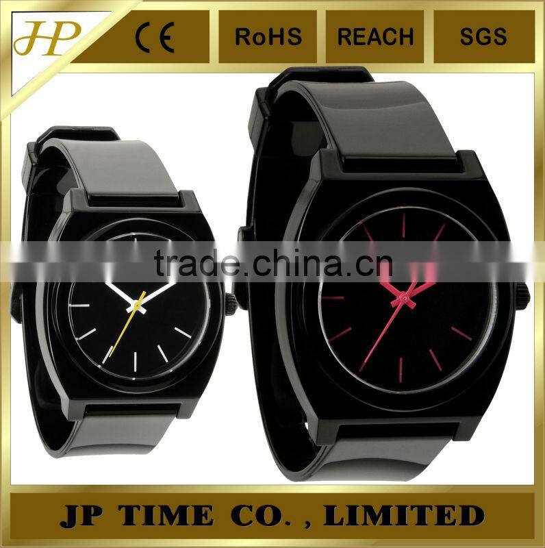 fashion pure color waterproof wholesale analog quartz one dollar watches wrist watch