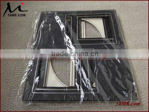 Professional Matted Photo Album,Wedding Silp-in Album with Mats,photo album with mats