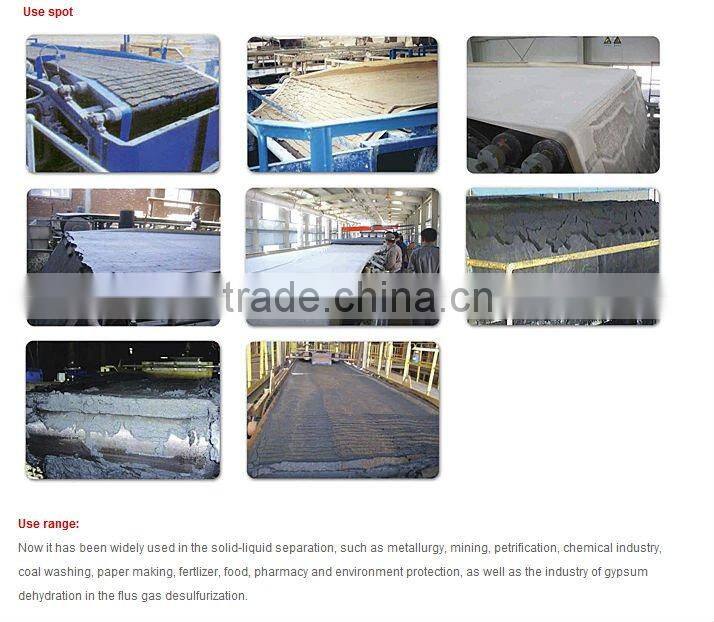 ISO9001,CE certificated Horizontal vacuum belt filter,horizontal belt filter,vacuum belt filter press
