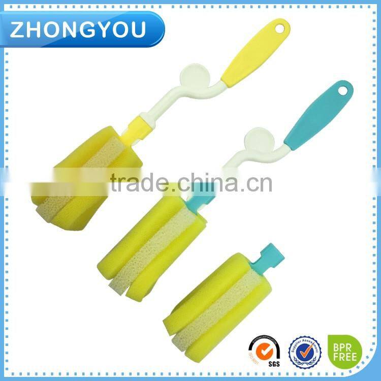 2016 Hot Sale Easy Cleaning Nylon feeding baby bottle brush
