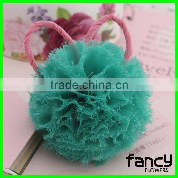 Artificial cute shabby chiffon flowers wholesale