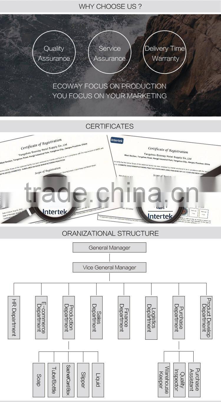 hotel cheap hair conditioner 30ml shampoo bottle for bathroom