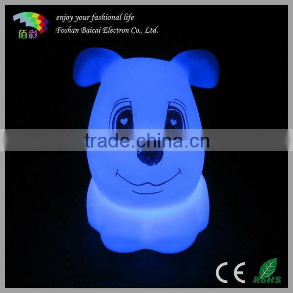 Rechargeable battery color changing cordless led table lamp