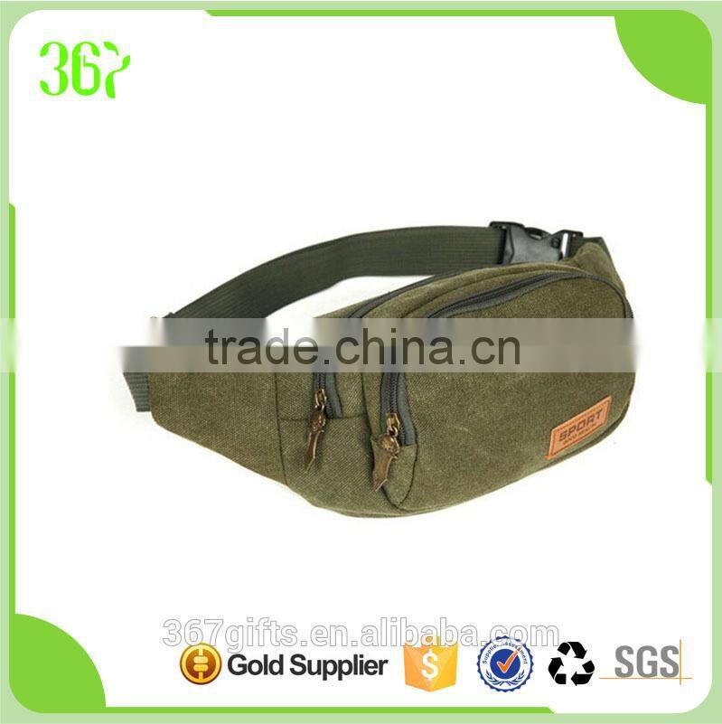 Fashion Design Multifunctional Running Waist Bag/Canvas Waist Bag