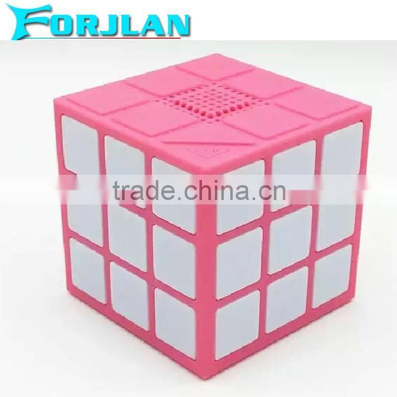 new arrival led dancing water bluetooth cube speaker