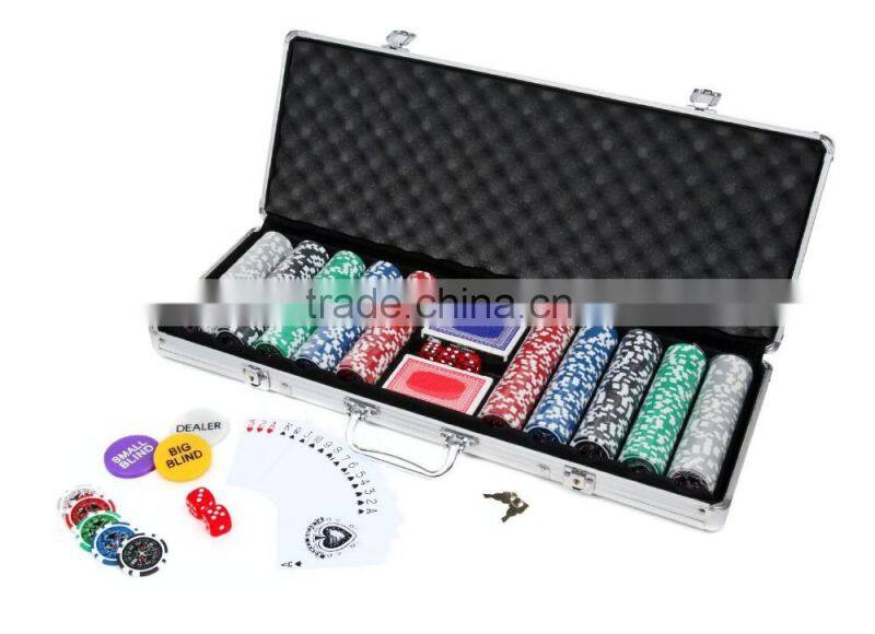 Best prices Custom Design Cheap Casino Clay Professional OEM Supply Used 11.5g Dice Poker Chips For Sale