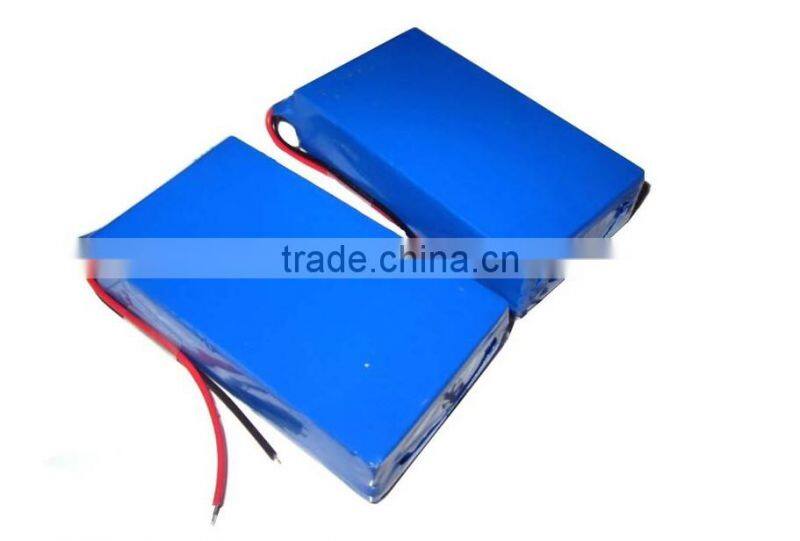 14.8V 6000mah 4S2P rechargeable lithium battery pack li-polymer battery cells
