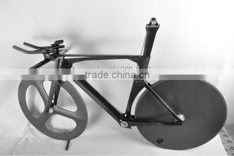 Dengfu carbon TT frame hot sale time trial bike frame with nice design FM087