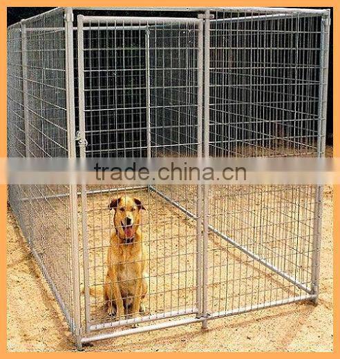 Welded Wire Dog Kennels Galvanized Round Pipe