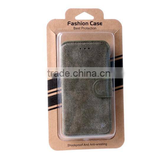 Factory Wholesale Retro Matt Polished Leather Case For iPhone 5/5s