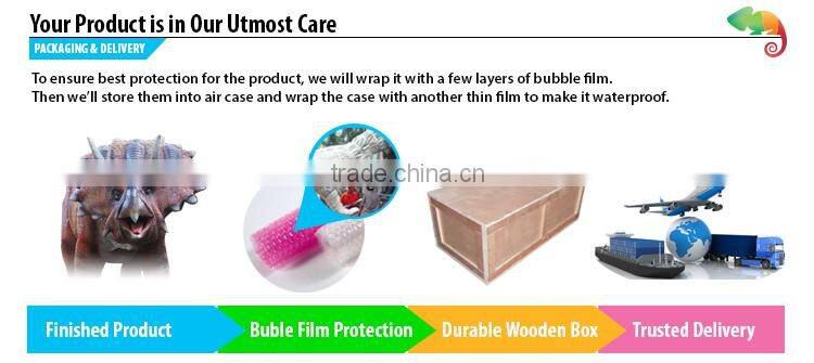 Popular high quality exhibition mechatronics dinosaur