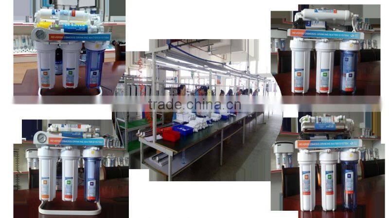 CE 5/6/7 stage led UV reverse osmosis water filter purifier system/ro water filters taiwan