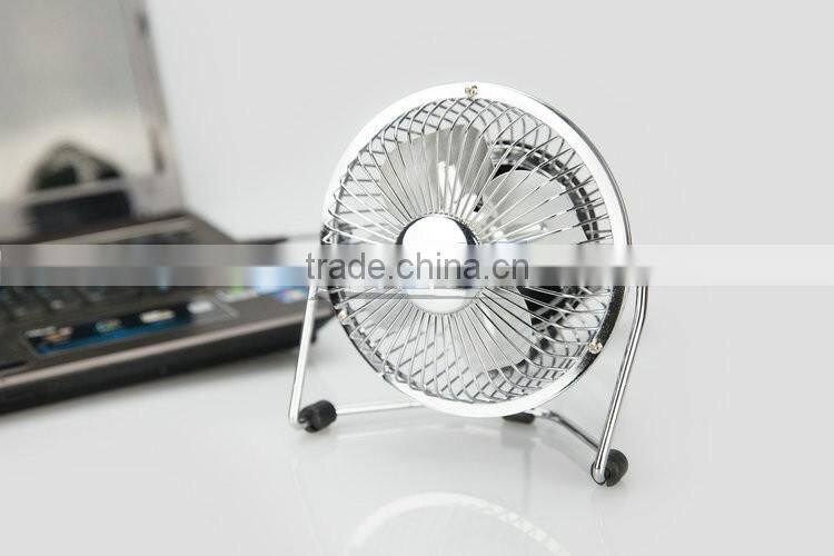 New Mini dc fans Hot selling 5v dc metal cooling fan with usb port mini fans