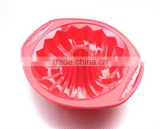 Silicone cake mould