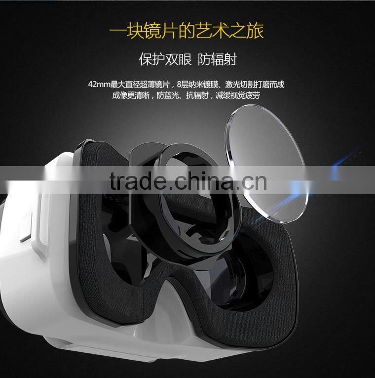 Hot VR Box Mini VR Virtual Reality 3D Glasses For 3.5 - 6.0 inch Smart phone+Bluetooth Controller Optional