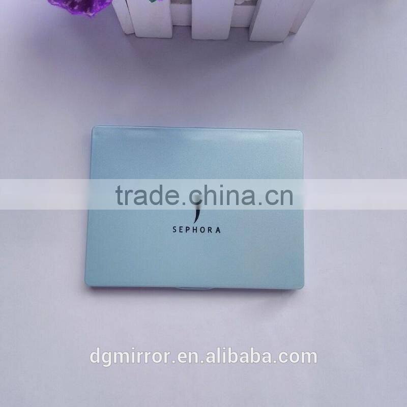 Plastic double sided make up miror, cosmetic compact mirror, lady handbag mirror, pocke mirror of girl