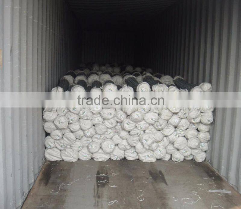 PVC Coated Chain Link Fence Used For Playground fence or Road Fence