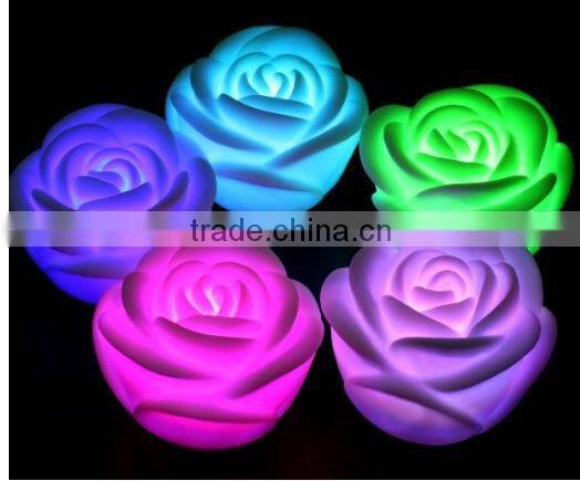 romantic rose wedding decorations light battery operated