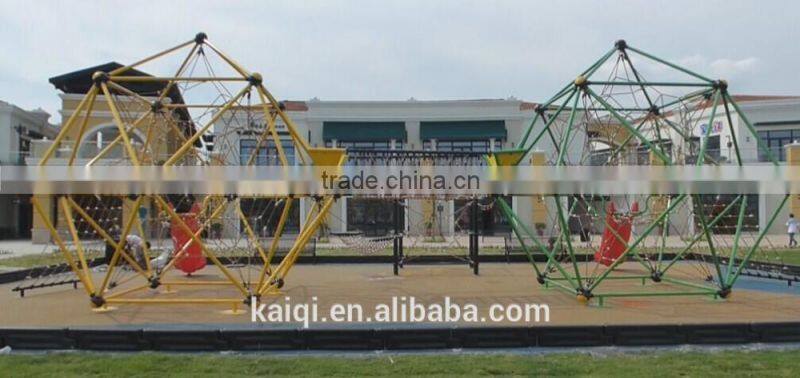 Professional China manufacturer classic kids large outdoor playground equipment climbing series