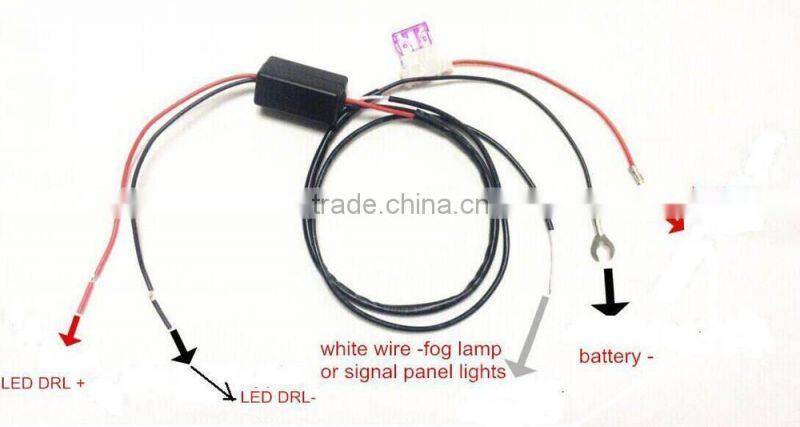 LED Daytime Day Fog Lights DRL lamp For For Mazda 3 Axela 2014 up