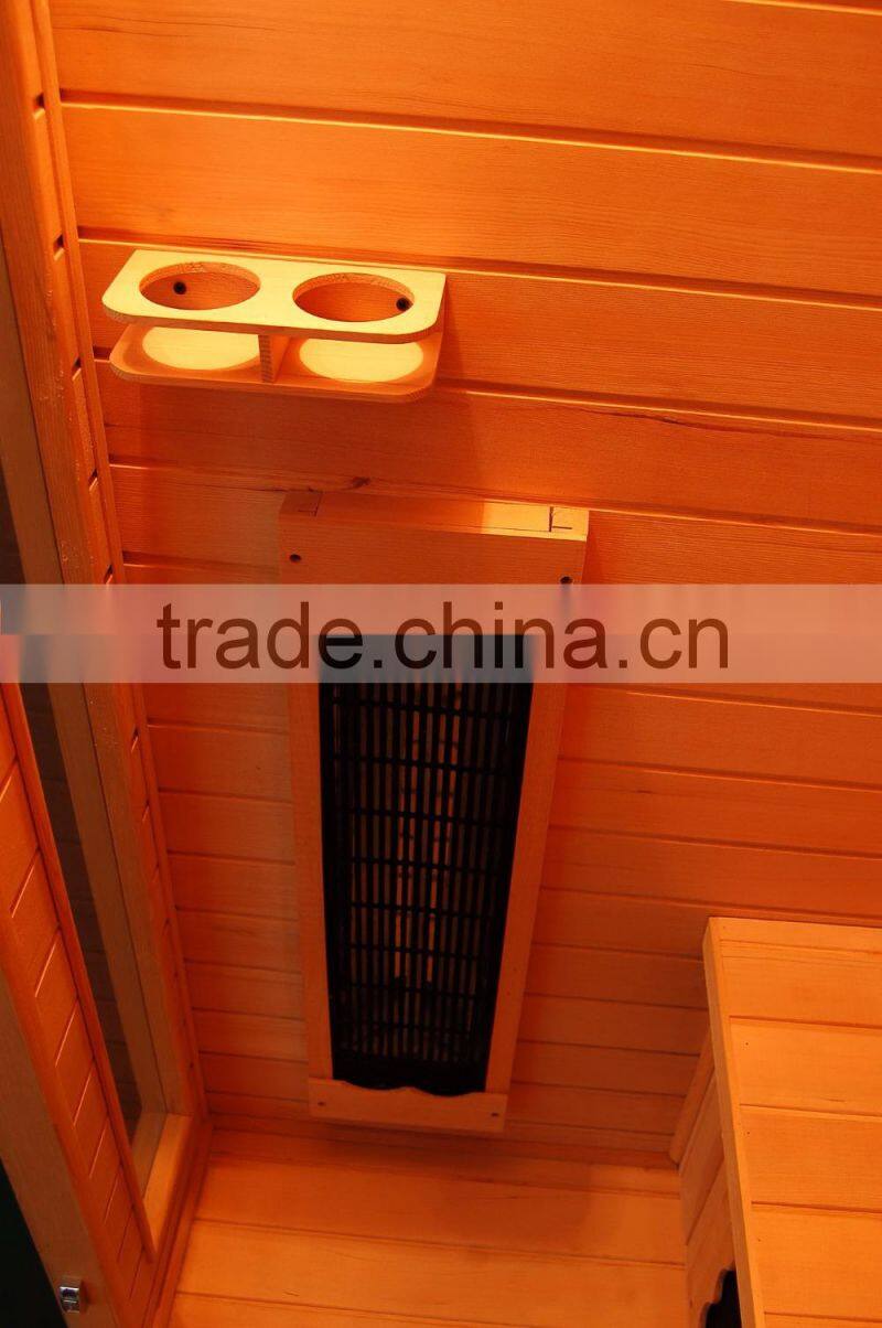 Computer Control Panel Feature and Far Infrared Function sauna room