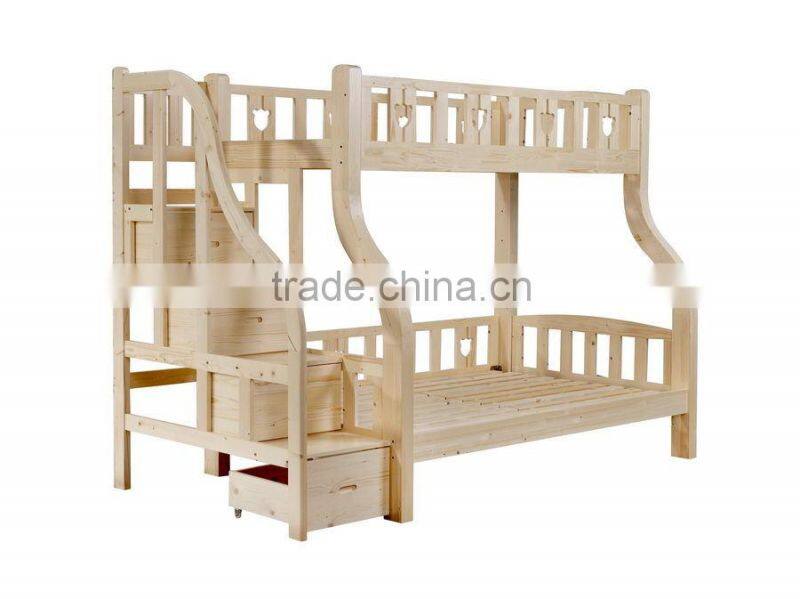 2015 hot sale wooden kid bumk bedroom furniture