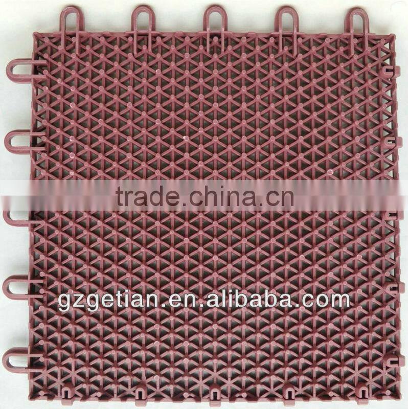 noise reduction flooring for basketball court