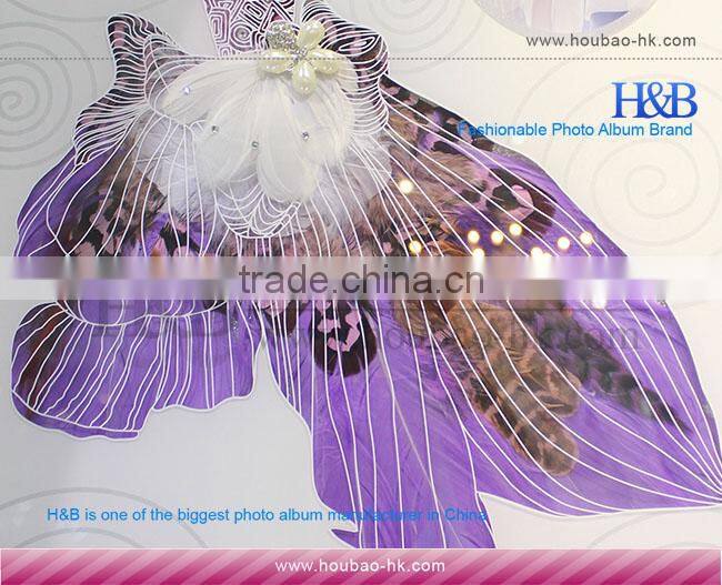 Wedding Dress Design 8*12 12*18 Inch Happy Photo Album For Lovers