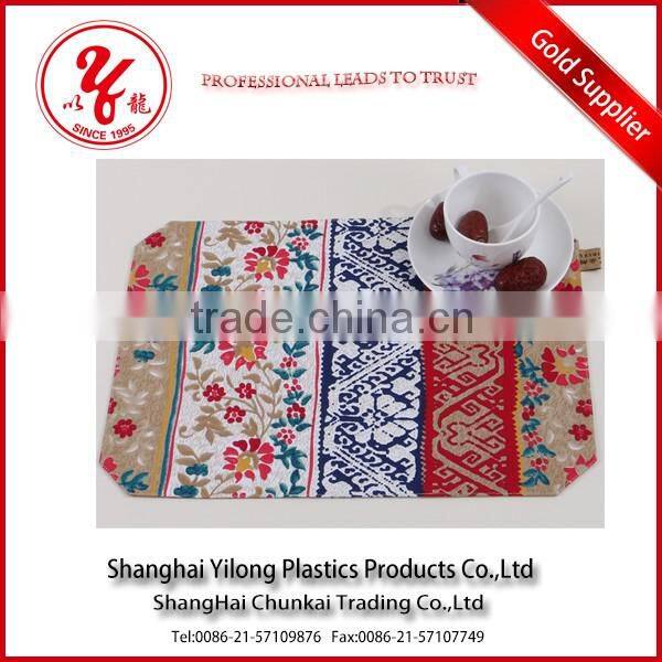 Hot sale color PP Table placemat