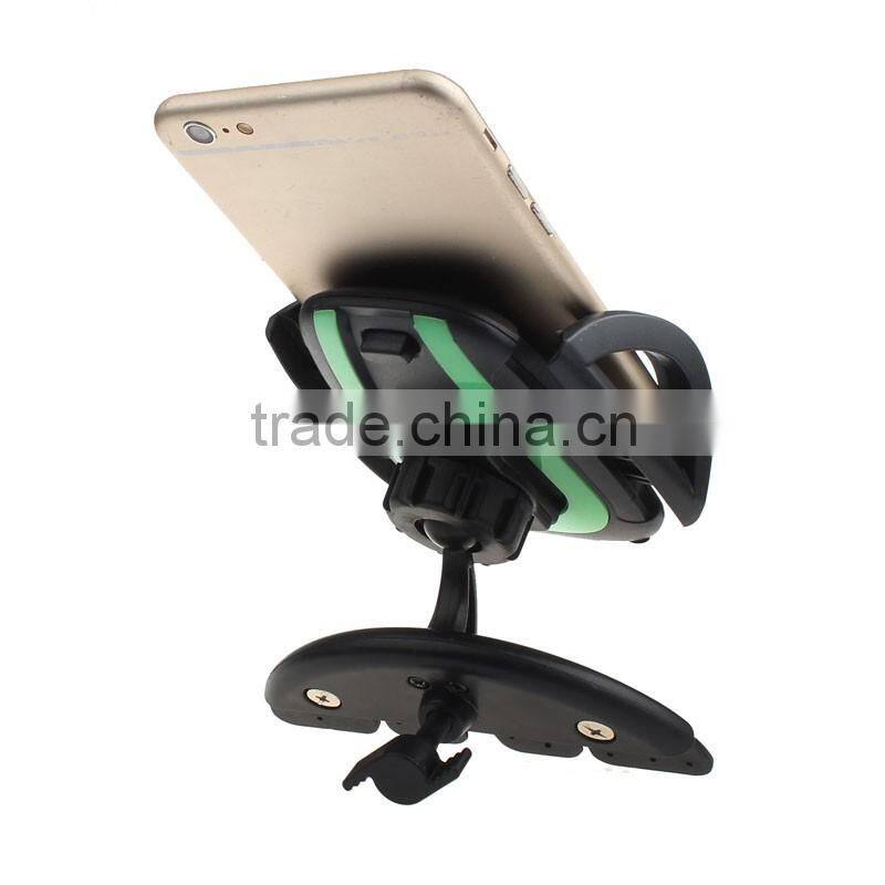 Easy One Touch Car Phone Holder CD Slot Mount Phone Cradle Universal