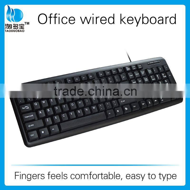 Wholesale high quality cheap price wired pc computer keyboard