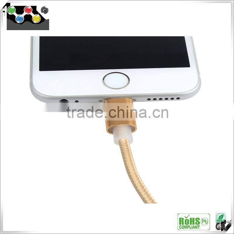 2016 New design phone cable , USB 2 in 1charging cable for iPhone6/6s , Best Price Data Transfer usb cable,Two Sided Usb Cable