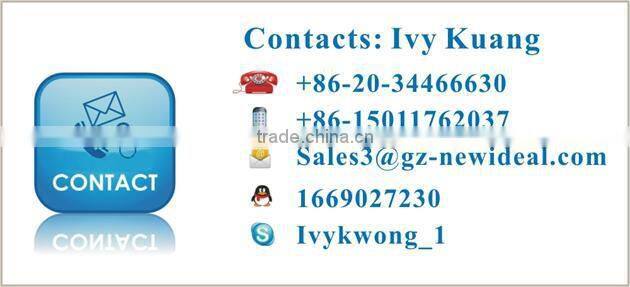 Round tempered glass coffee table with chrome leg (NS1103B)