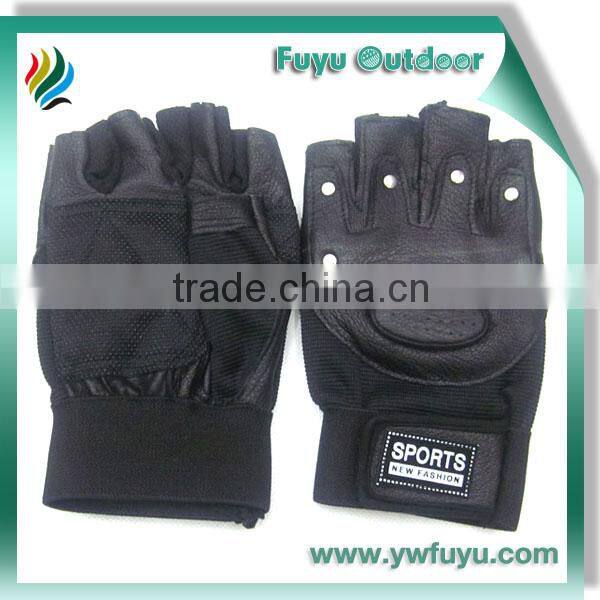 half finger police gloves