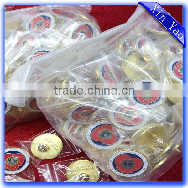 Promotional club high quality zinc alloy antique bronze car badge