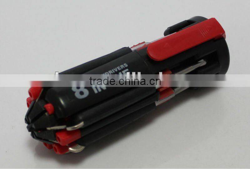 8 in 1 Screwdriver with Torch